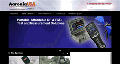 Desktop Screenshot of aaroniausa.com